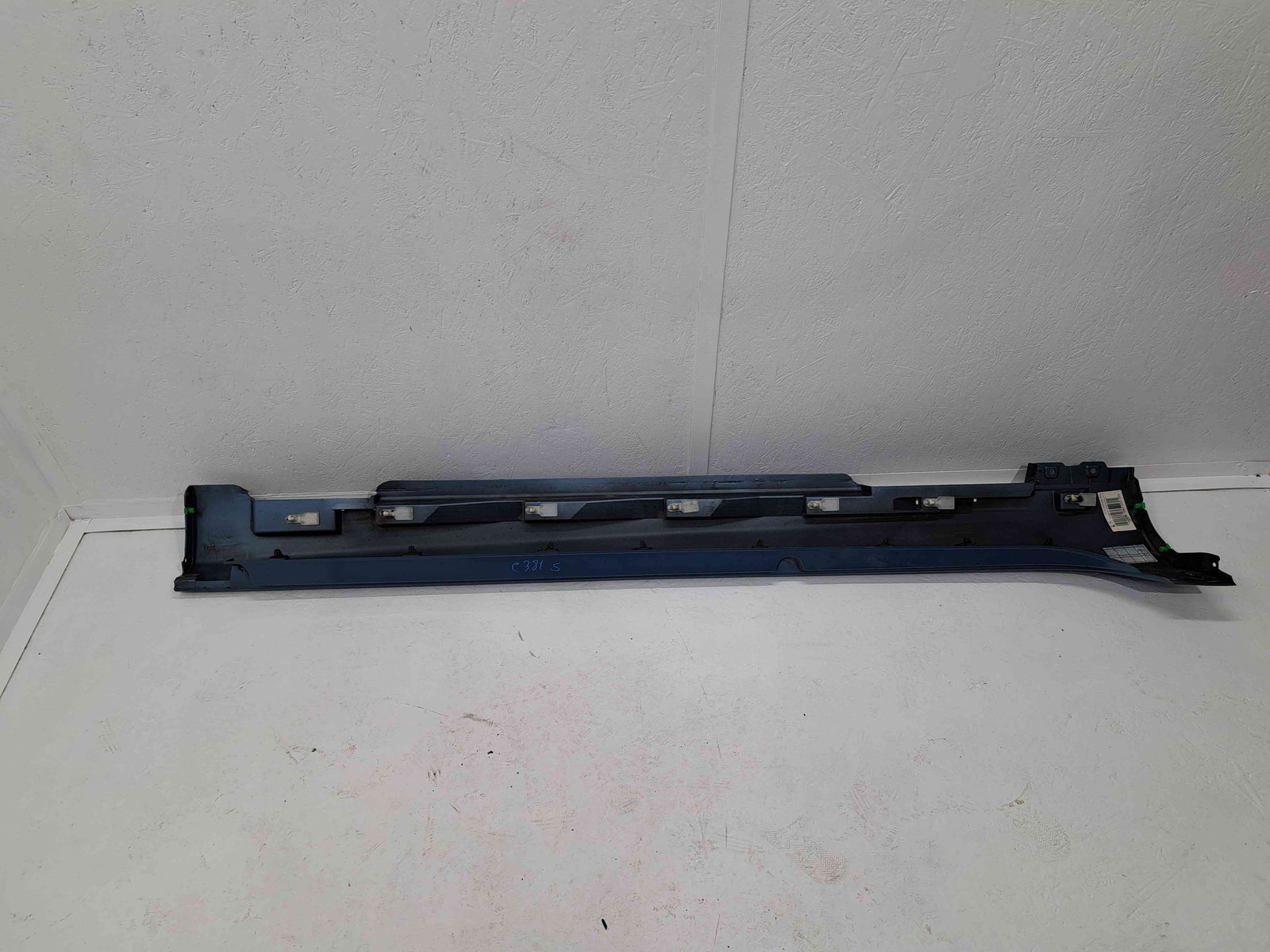 Prag lateral dreapta Volvo V40 II Rdesign [Fabr 2013-2019] 713 POWER BLUE METAL - imagine 4