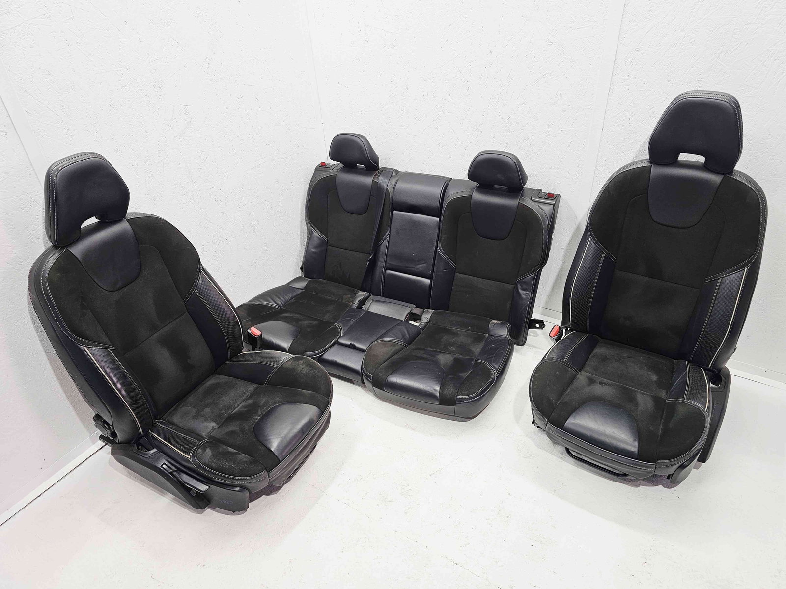 Set scaune cu bancheta piele Volvo V40 II Rdesign [Fabr 2013-2019] OEM - imagine 1