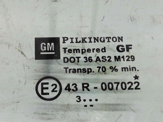 Geam fix usa stanga spate OEM Opel Astra G 1.6 1998-2004