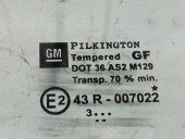 Geam fix usa stanga spate OEM Opel Astra G 1.6 1998-2004