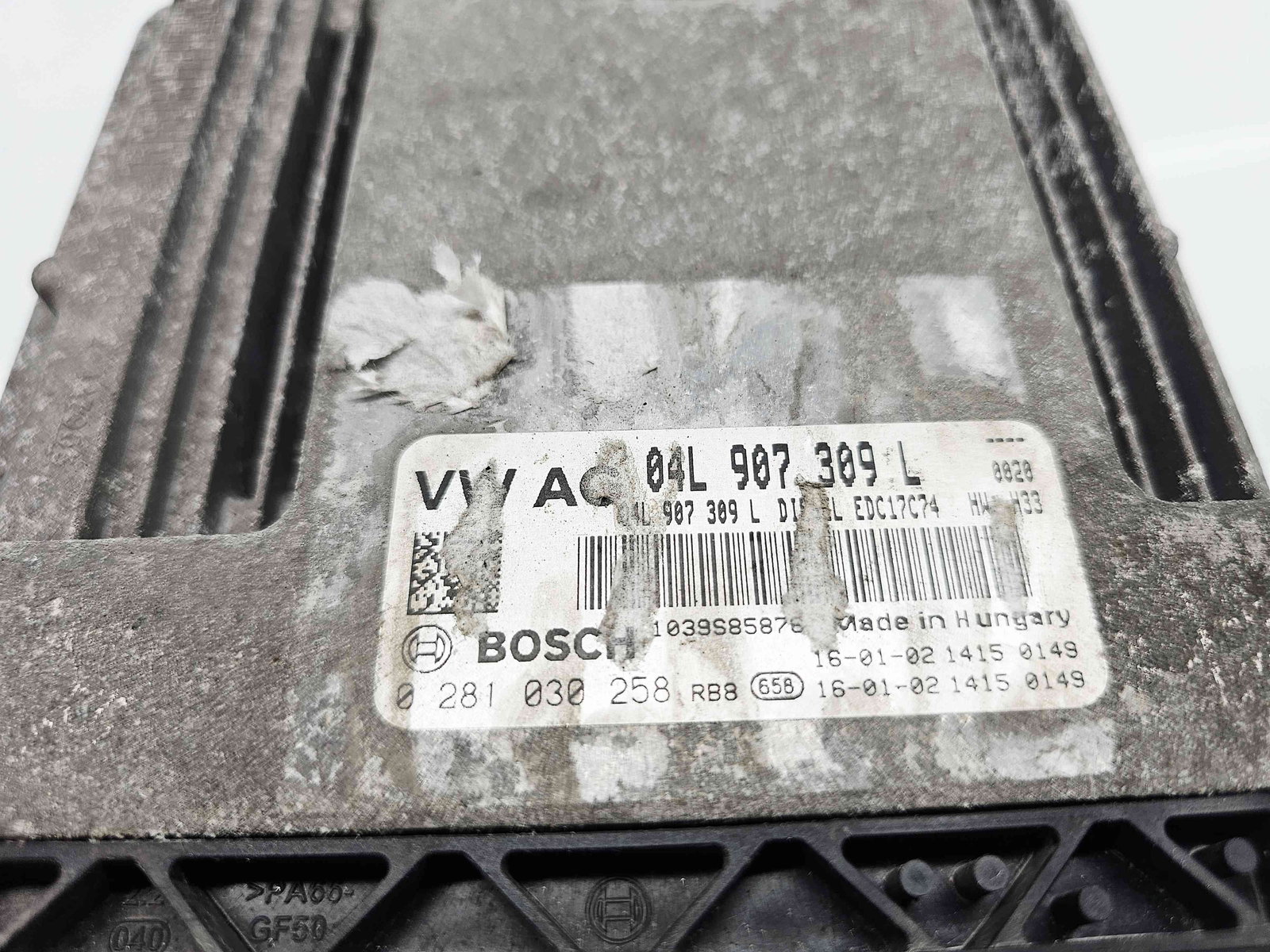 Calculator motor ECU Audi A4 (8W2, B9) [Fabr 2015-2023] 04L907309L 2.0 TDI DETA 140KW / 190CP - imagine 3