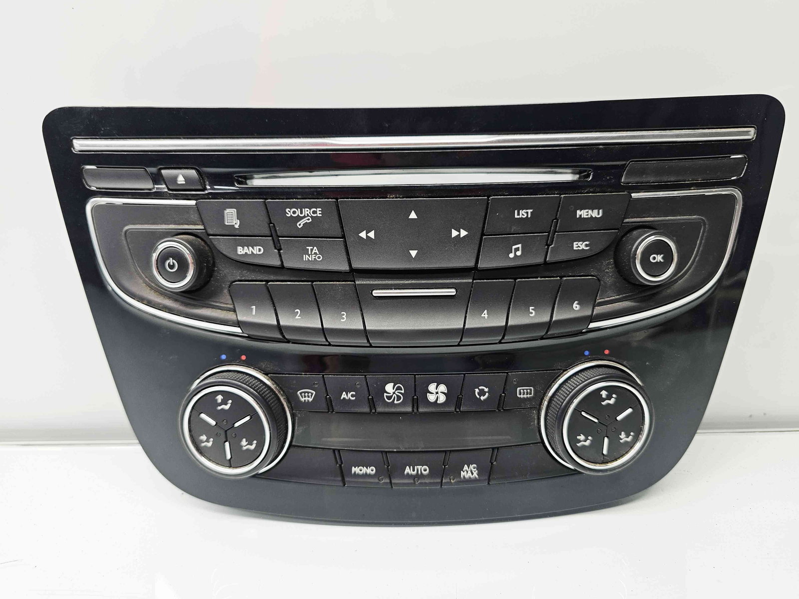 Panou comanda clima Peugeot 508 [Fabr 2010-2018] 96656641XZ - imagine 2