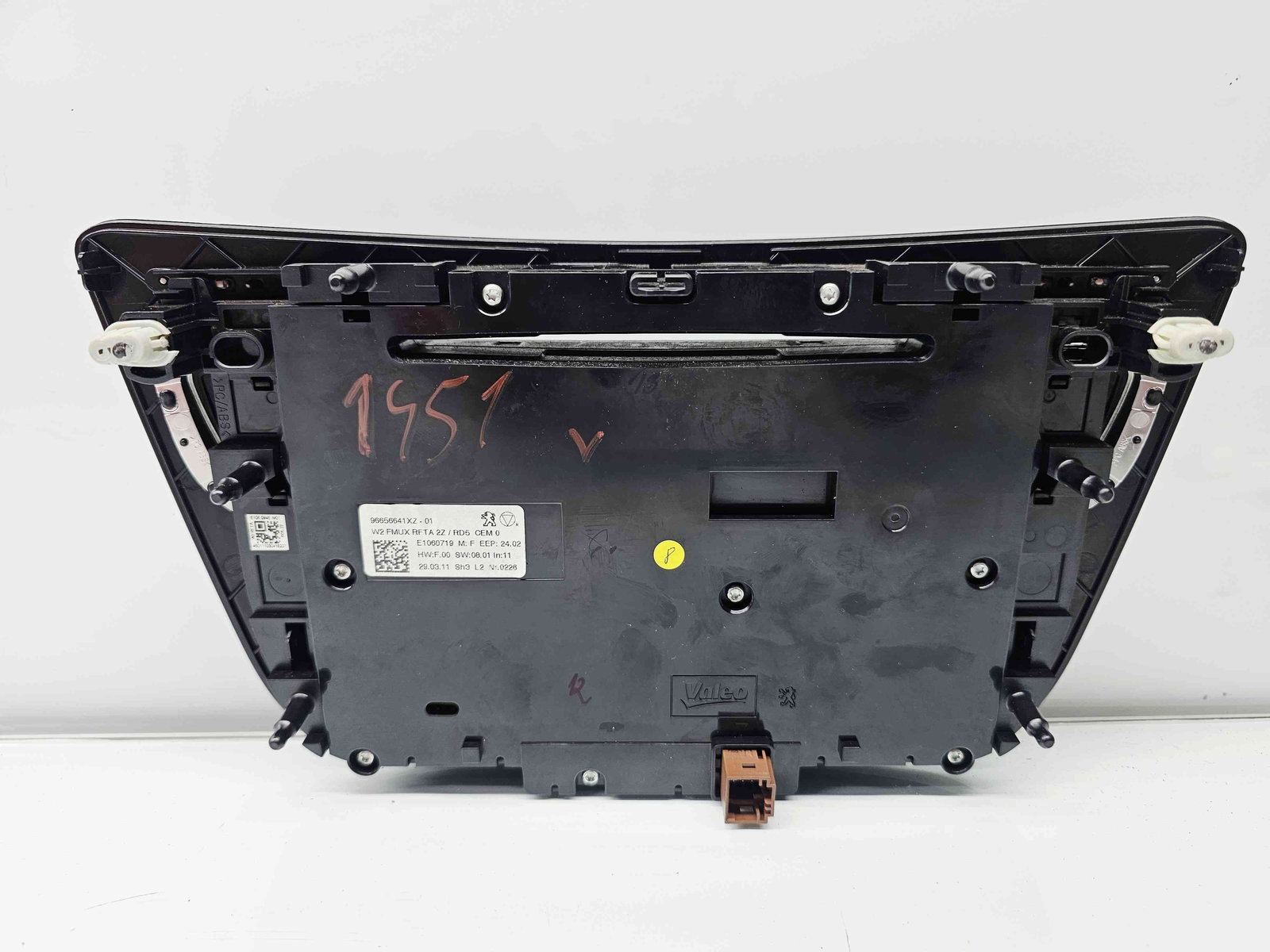 Panou comanda clima Peugeot 508 [Fabr 2010-2018] 96656641XZ - imagine 3