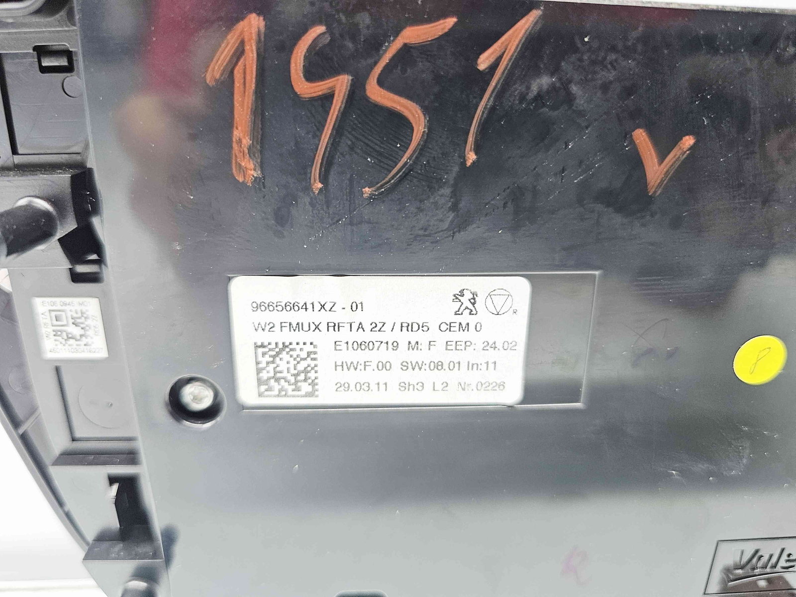 Panou comanda clima Peugeot 508 [Fabr 2010-2018] 96656641XZ - imagine 4