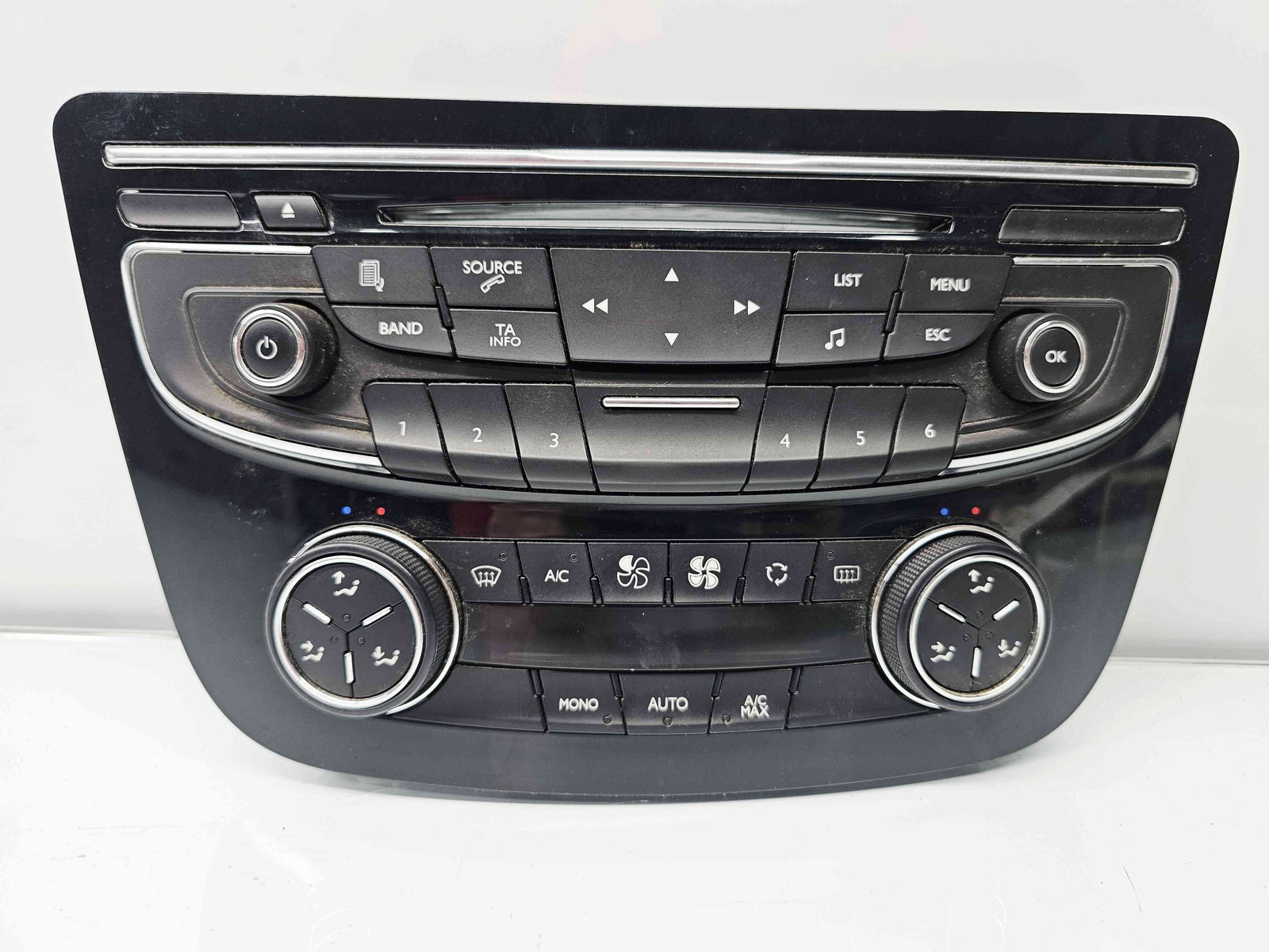 Panou comanda clima Peugeot 508 [Fabr 2010-2018] 96656641XZ - imagine 5