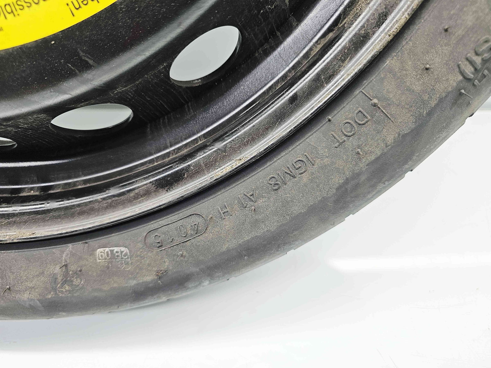 Roata rezerva Audi A4 (8W2, B9) [Fabr 2015-2023] T125 / 70 R19 100M - imagine 3