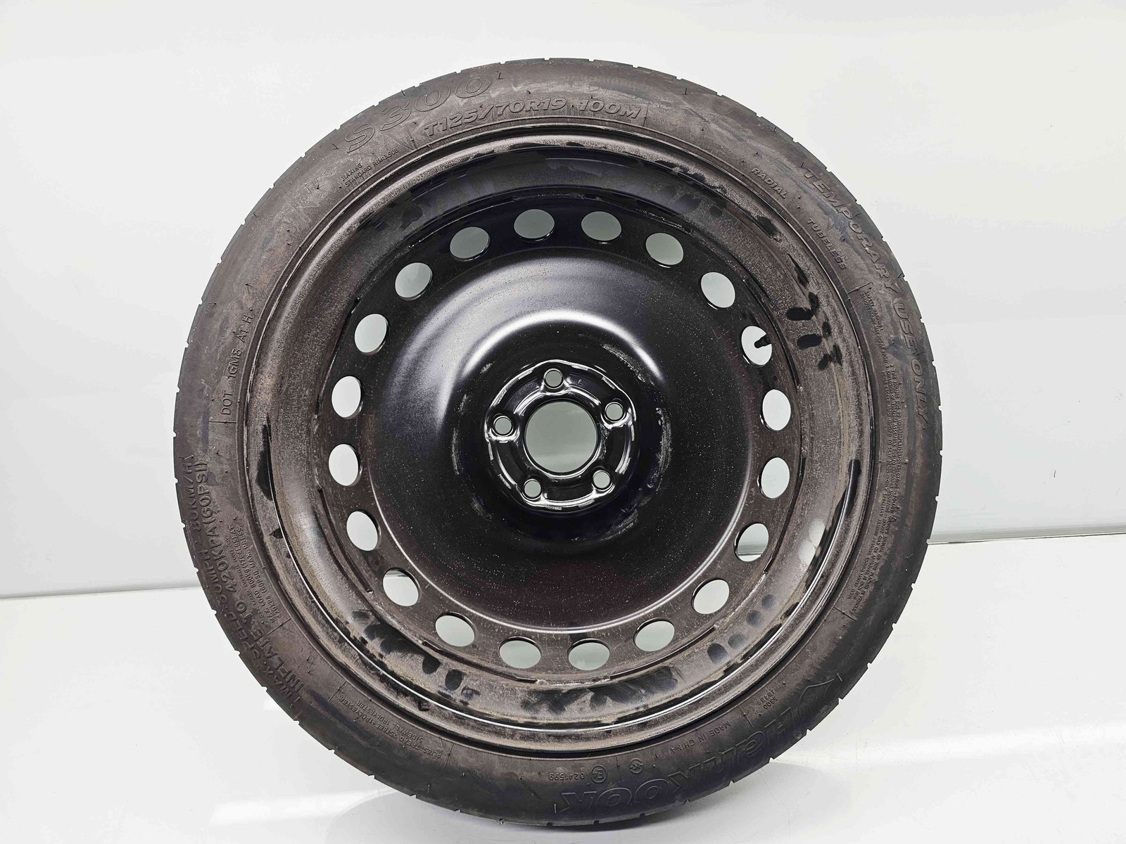 Roata rezerva Audi A4 (8W2, B9) [Fabr 2015-2023] T125 / 70 R19 100M - imagine 5