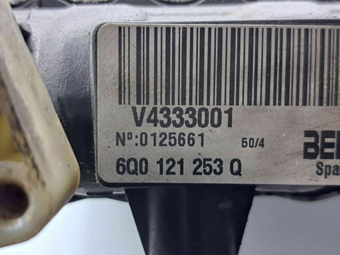 Radiator apa Skoda Fabia 2 Combi (5J, 545) [Fabr 2007-2014] 6Q0121253Q 1.9 TDI BSW  
