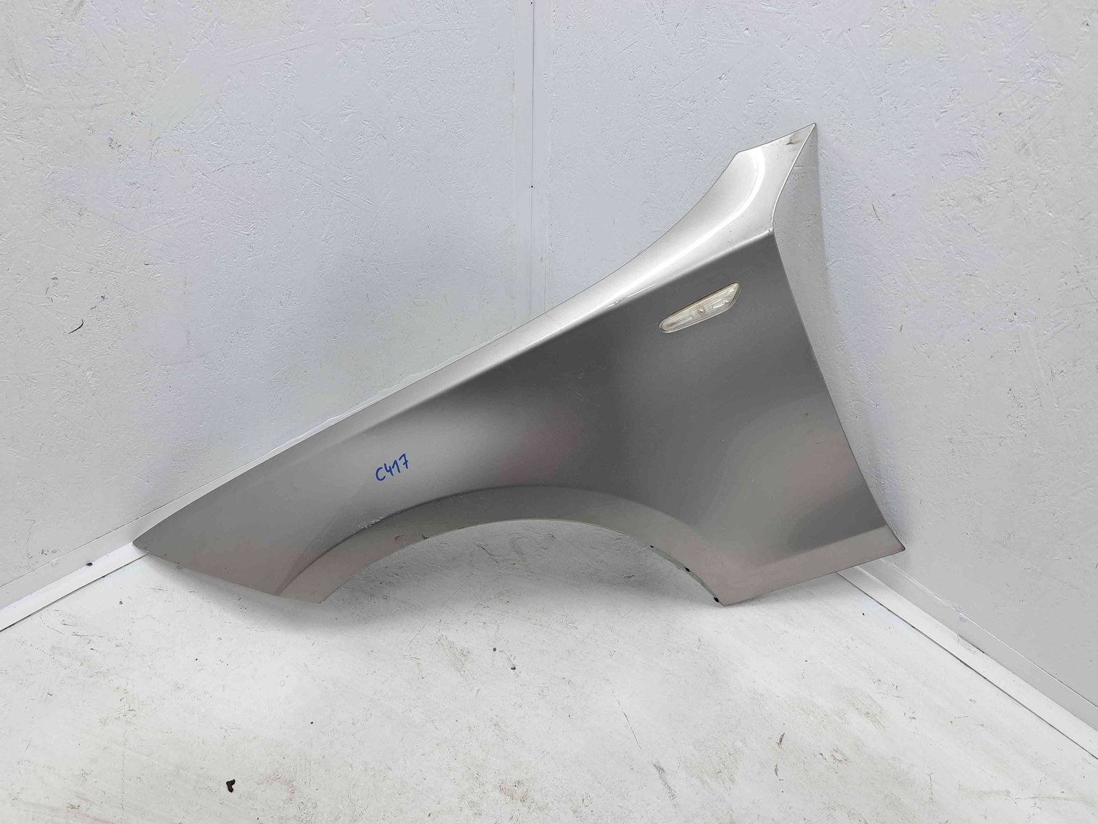 Aripa stanga fata Bmw 1 cabriolet (E88) [Fabr 2008-2013] A72 KASCHMIRSILBER - imagine 1