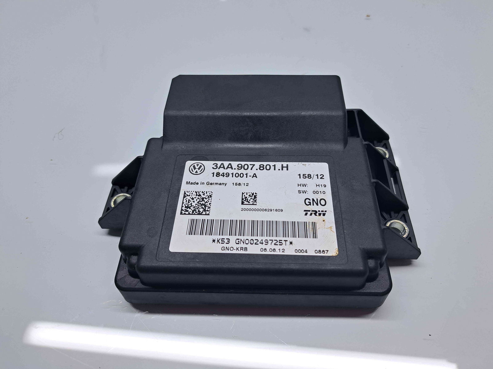 Calculator frana de mana Audi Q3 (8UB) [Fabr 2011-2018] 8AA907801H 2.0 TDI CFFB 103KW / 140CP