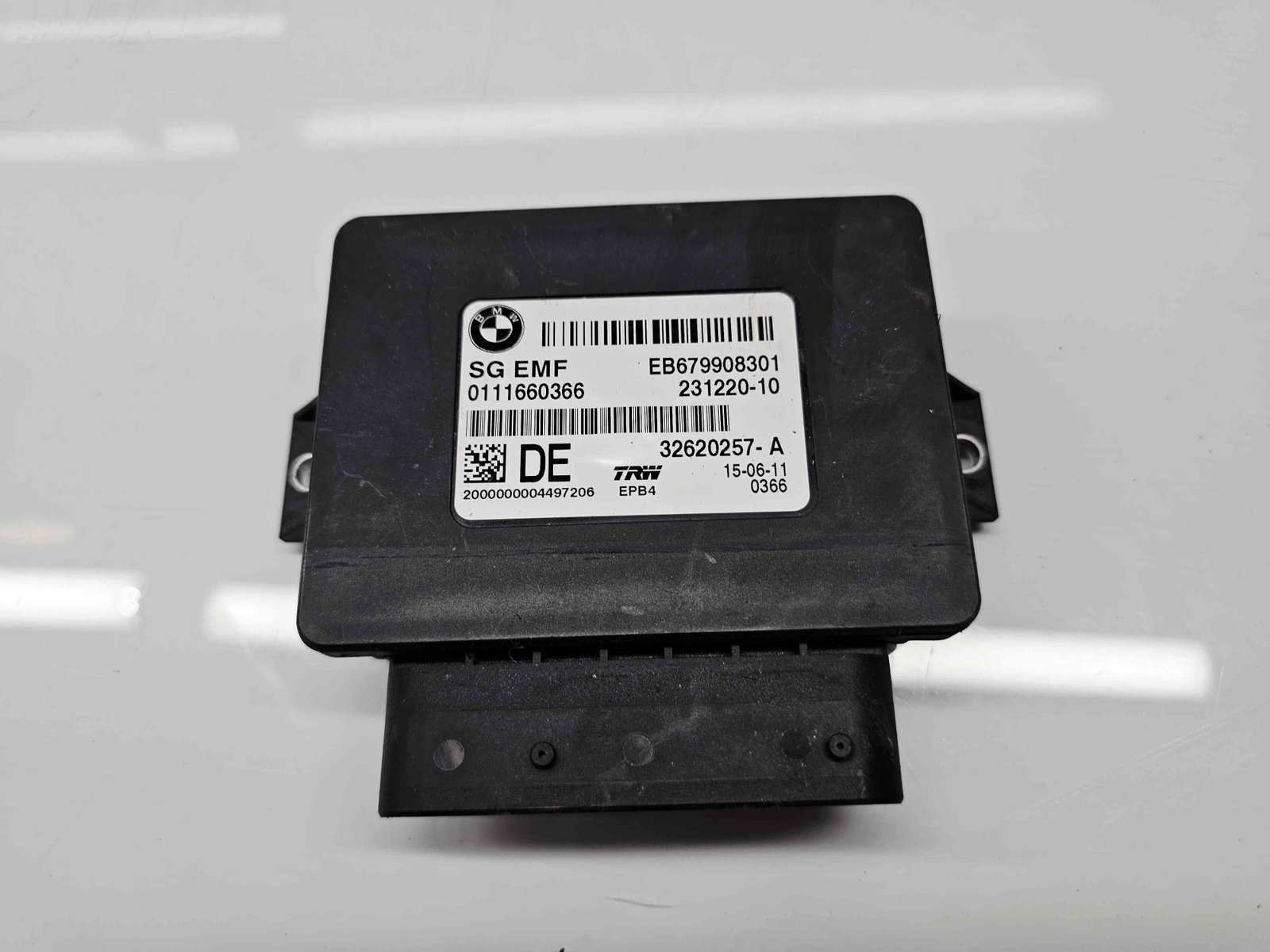 Calculator frana de mana Bmw 5 (F10) [Fabr 2011-2016] 7191212 2.0 N47D20 135KW / 184CP
