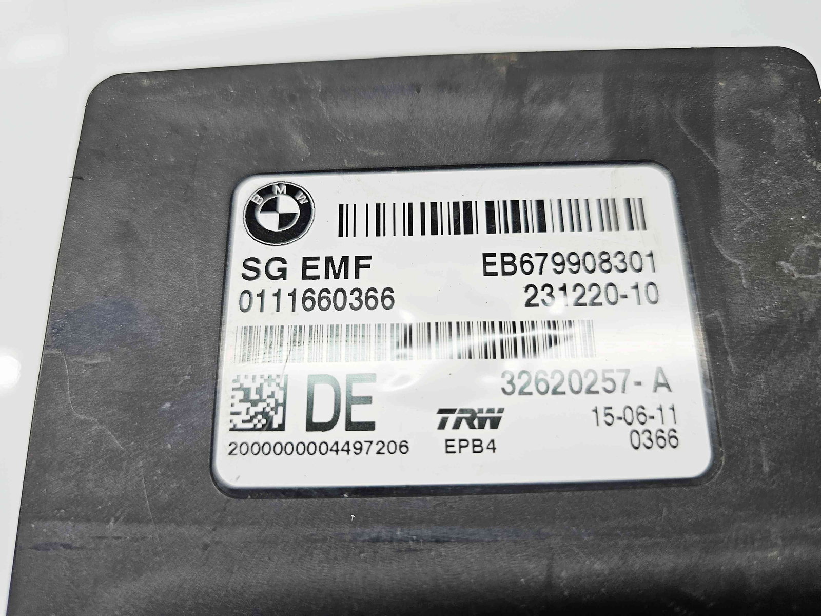 Calculator frana de mana Bmw 5 (F10) [Fabr 2011-2016] 7191212 2.0 N47D20 135KW / 184CP - imagine 4