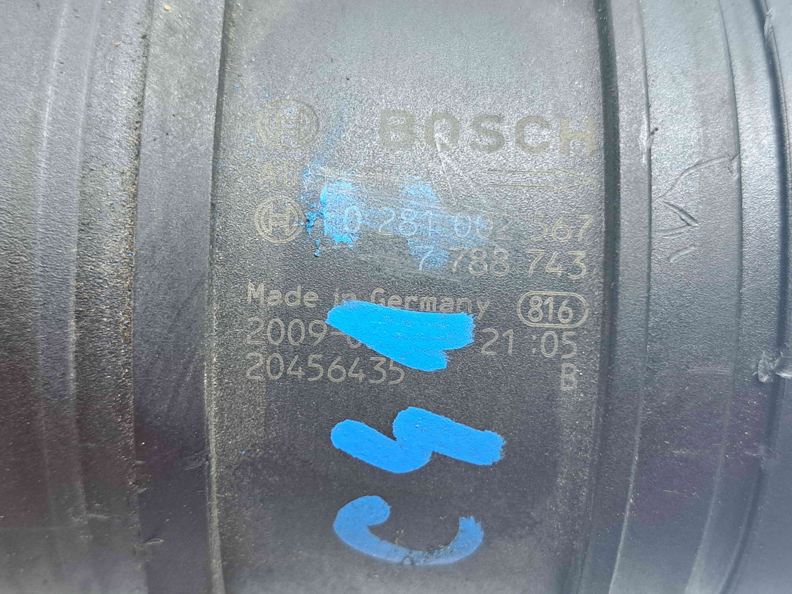 Debitmetru aer Bmw 1 cabriolet (E88) [Fabr 2008-2013] 7788743 / 0281002567 2.0 N47D20 130KW / 177CP - imagine 2