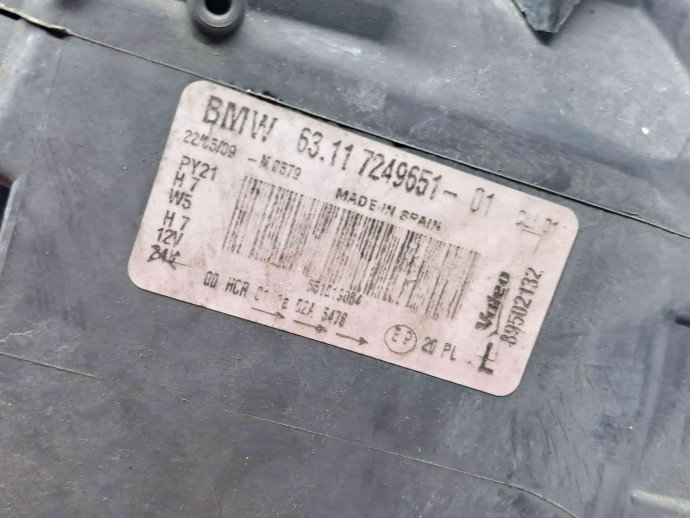  Far stanga Bmw 1 cabriolet (E88) [Fabr 2008-2013] 7249651-01