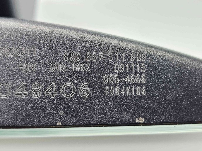  Oglinda retrovizoare Audi A4 (8W2, B9) [Fabr 2015-2023] 8W0857511