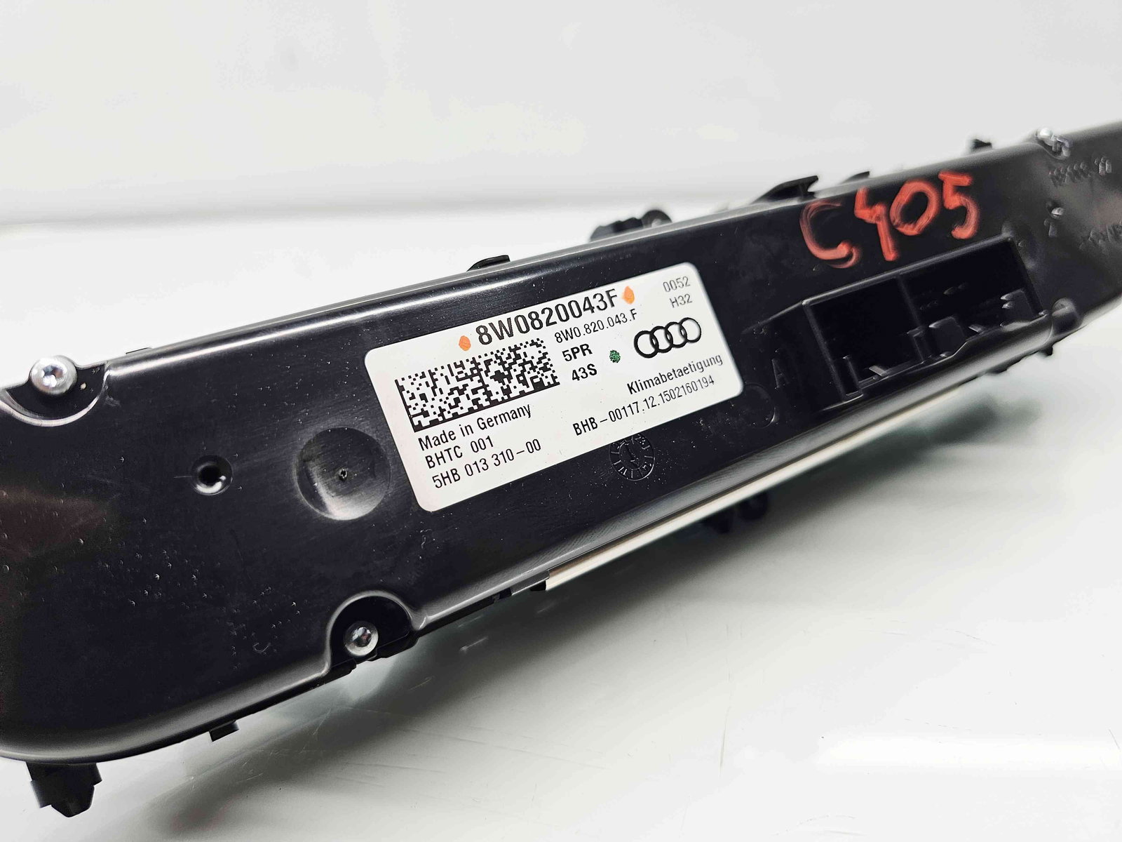 Panou comanda clima Audi A4 (8W2, B9) [Fabr 2015-2023] 8W0820043F - imagine 5
