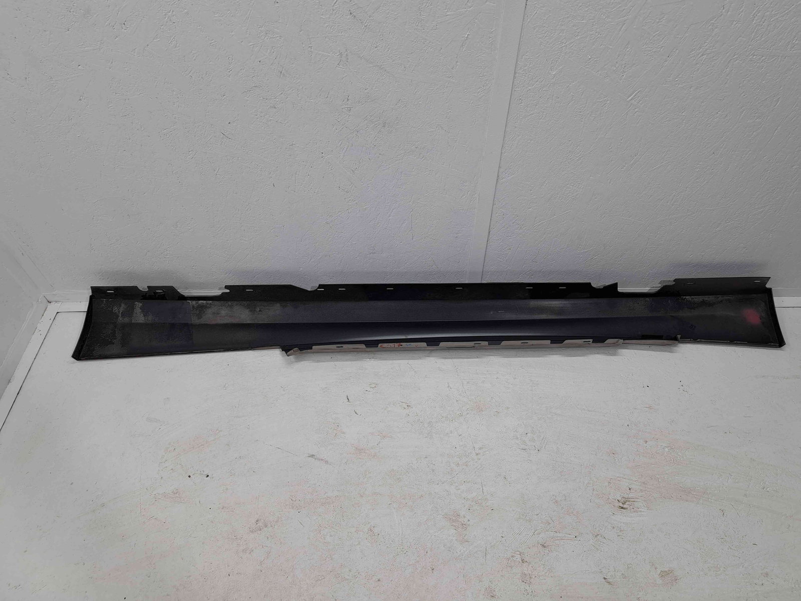 Prag lateral dreapta Bmw 1 cabriolet (E88) [Fabr 2008-2013] A72 KASCHMIRSILBER - imagine 4