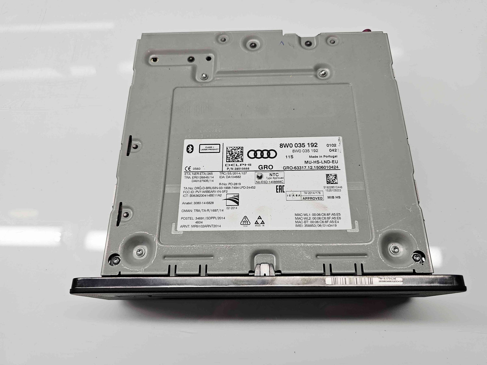 Unitate multimedia Audi A4 (8W2, B9) [Fabr 2015-2023] 8W0035192 - imagine 2