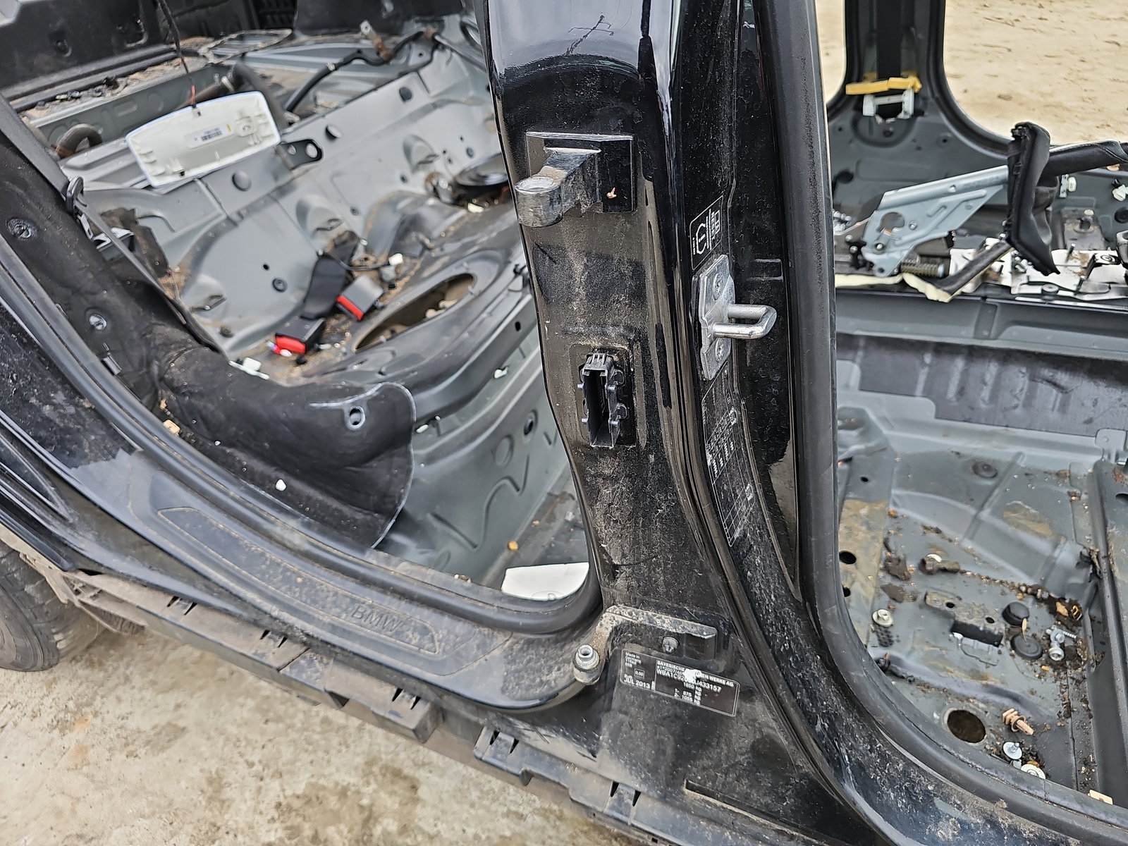 Set balamale usa dreapta spate Bmw 1 (F20) [Fabr 2011-2017] OEM - imagine 3