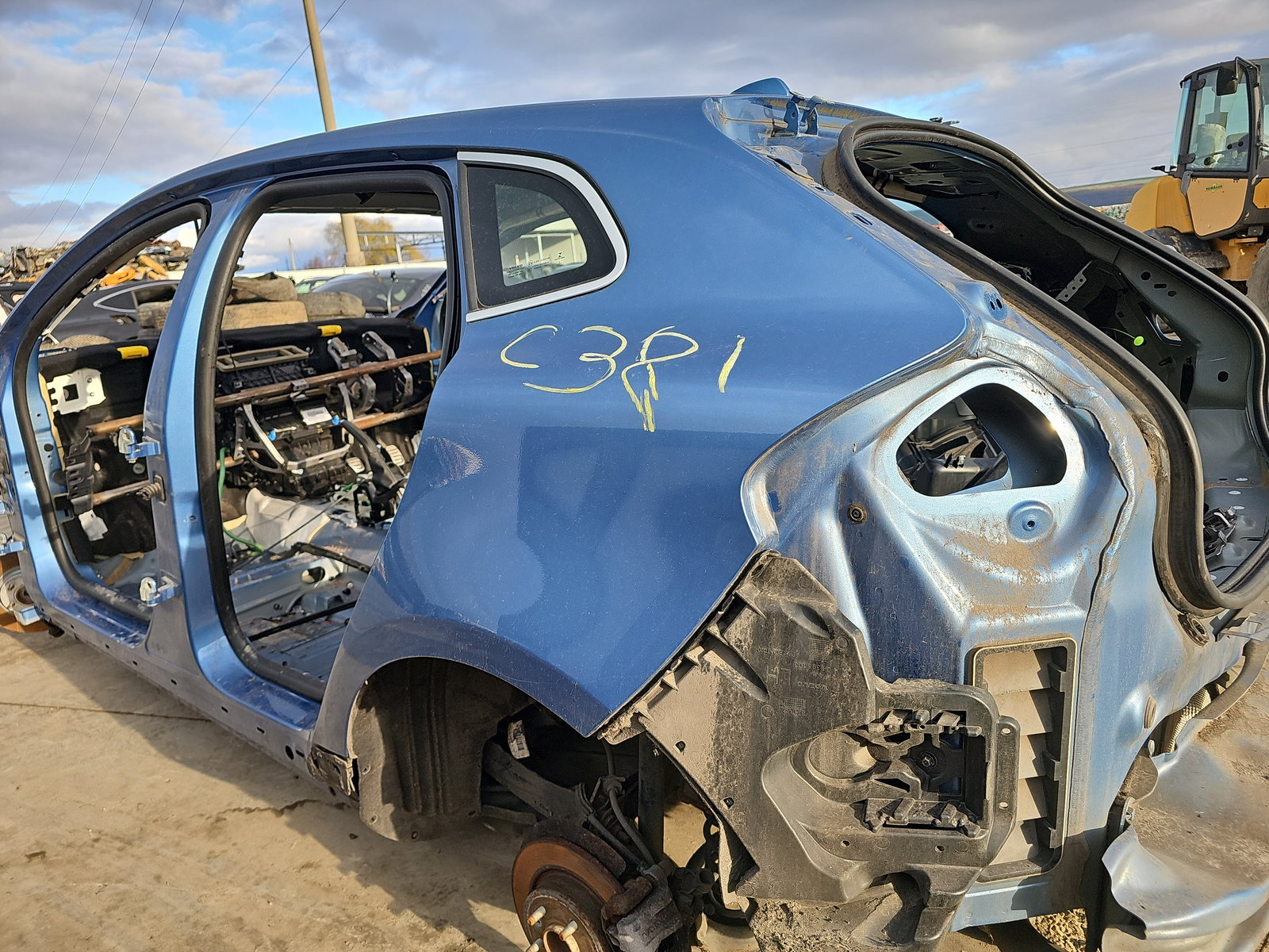 Aripa stanga spate Volvo V40 Rdesign [Fabr 2013-2019] OEM - imagine 3