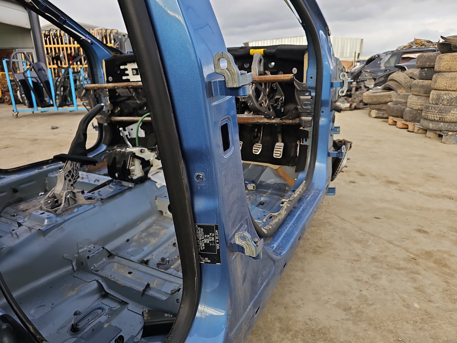 Set balamale usa dreapta spate Volvo V40 Rdesign [Fabr 2013-2019] OEM - imagine 1