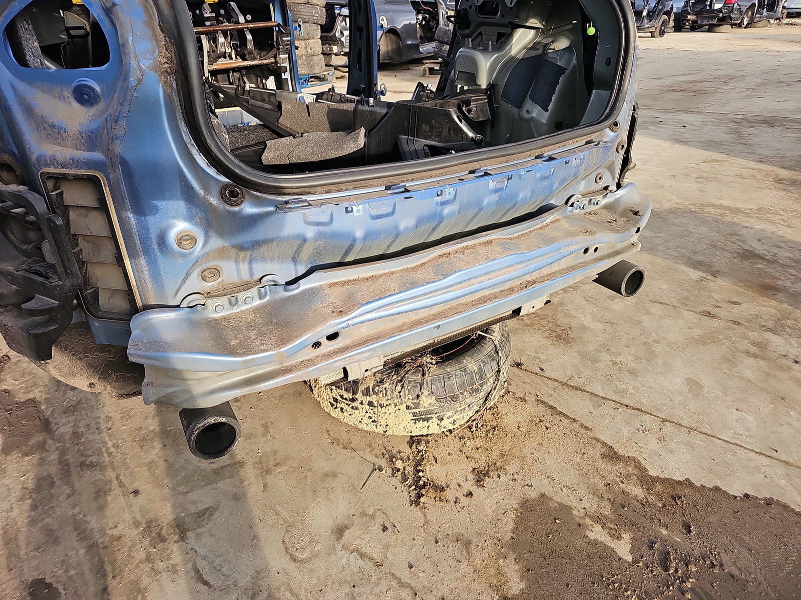 Armatura bara spate Volvo V40 Rdesign [Fabr 2013-2019] OEM - imagine 2