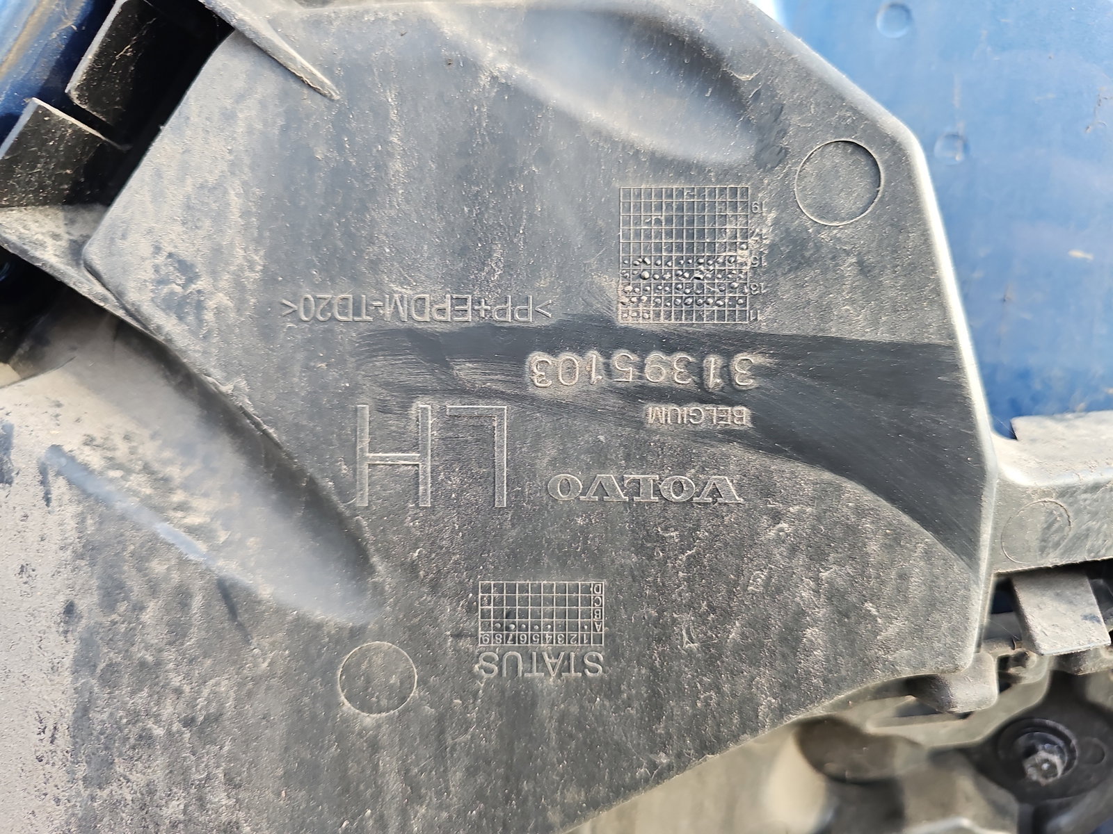 Suport bara stanga spate Volvo V40 Rdesign [Fabr 2013-2019] 31395103 - imagine 3