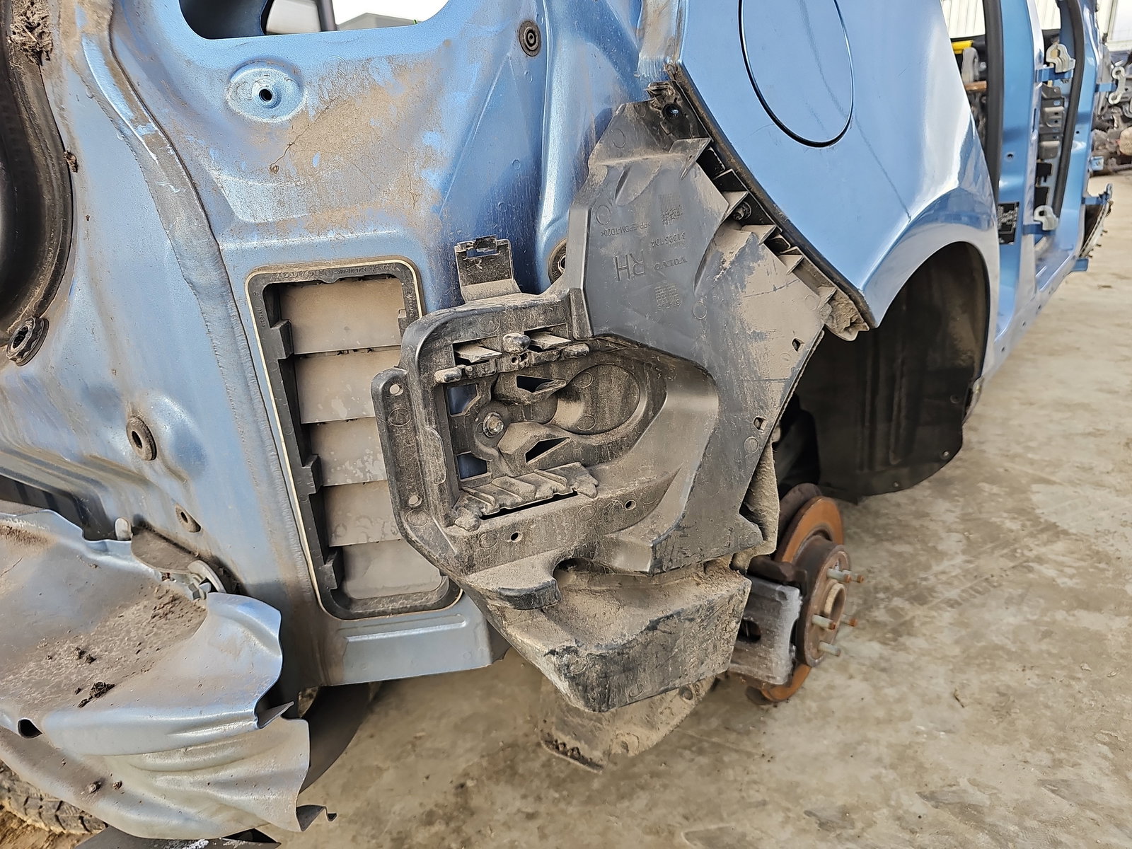 Suport bara dreapta spate Volvo V40 Rdesign [Fabr 2013-2019] 31395104 - imagine 2