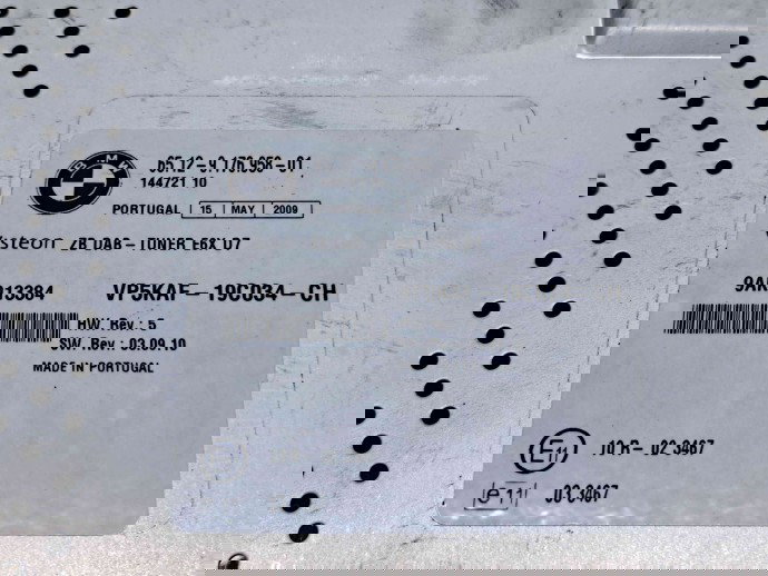  Amplificator audio Bmw 1 cabriolet (E88) [Fabr 2008-2013] 9176958-01