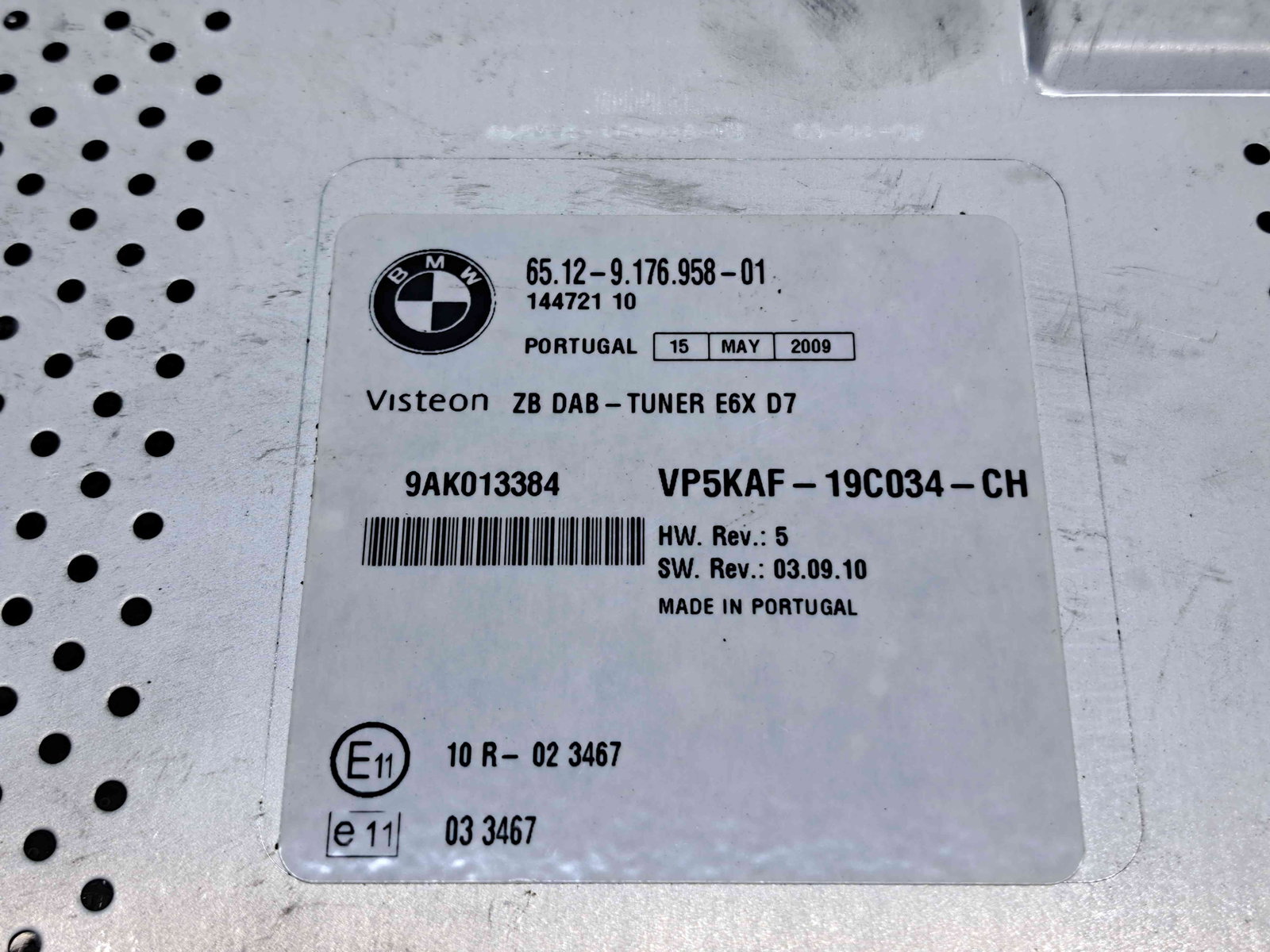 Amplificator audio Bmw 1 cabriolet (E88) [Fabr 2008-2013] 9176958-01 - imagine 2