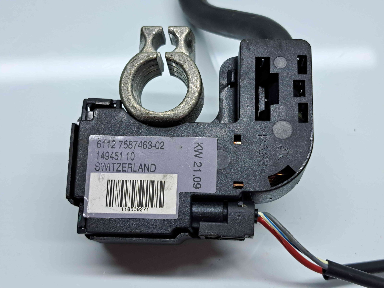 Borna baterie (+) cu capsa Bmw1 cabriolet (E88) [Fabr 2008-2013] 7587463-02 - imagine 3