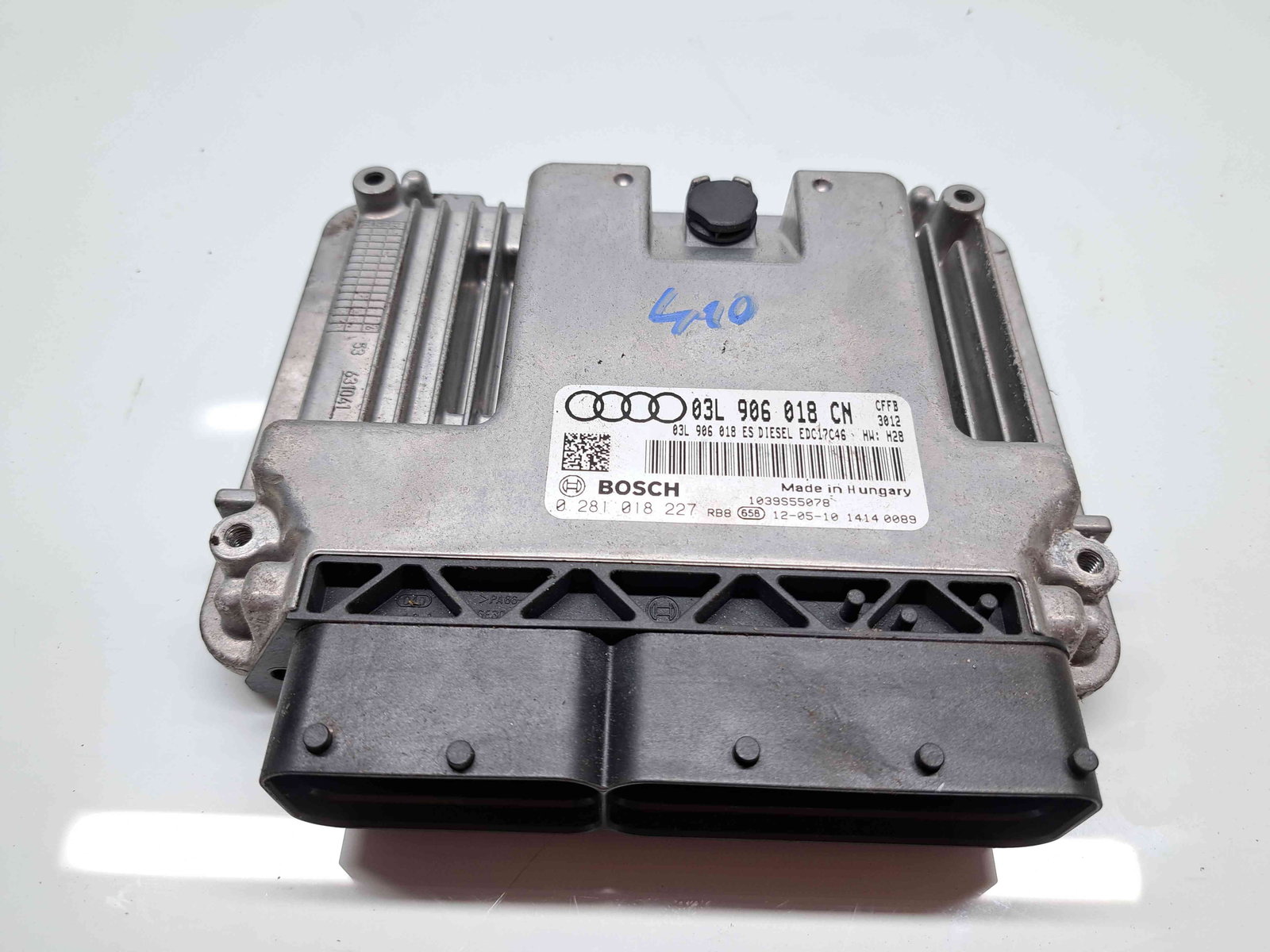 Calculator motor ECU Audi Q3 (8UB) [Fabr 2011-2018] 03L906018CN 2.0 TDI CFFB 103KW / 140CP - imagine 1