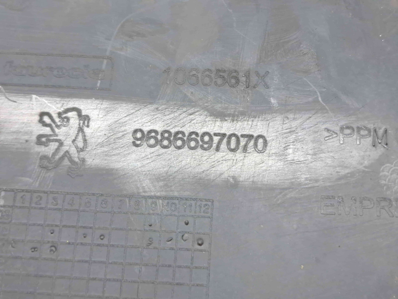 Deflector aer Peugeot 508 [Fabr 2010-2018] 9686697070 - imagine 4