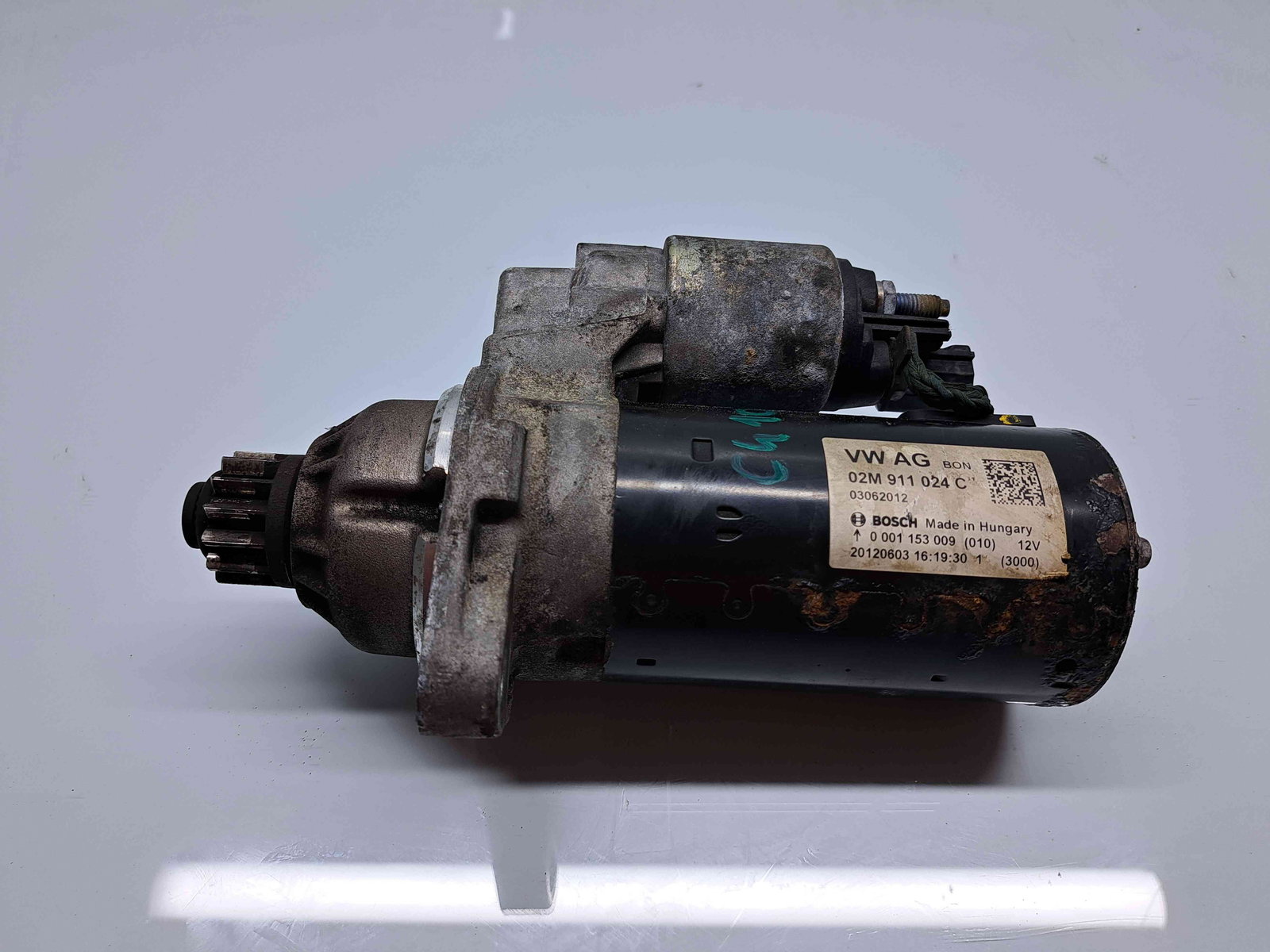 Electromotor 13 dinti Audi Q3 (8UB) [Fabr 2011-2018] 02M911024C / 0001153009 2.0 TDI CFFB103KW / 140CP - imagine 1