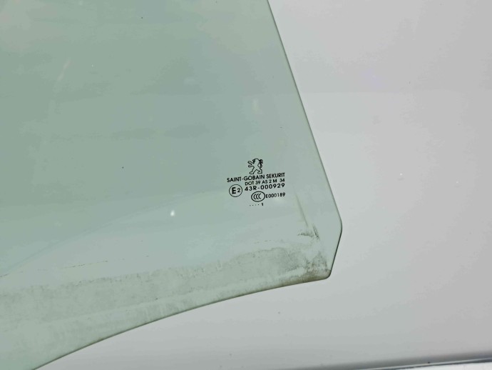 Geam usa dreapta spate Peugeot 508 [Fabr 2010-2018] OEM
