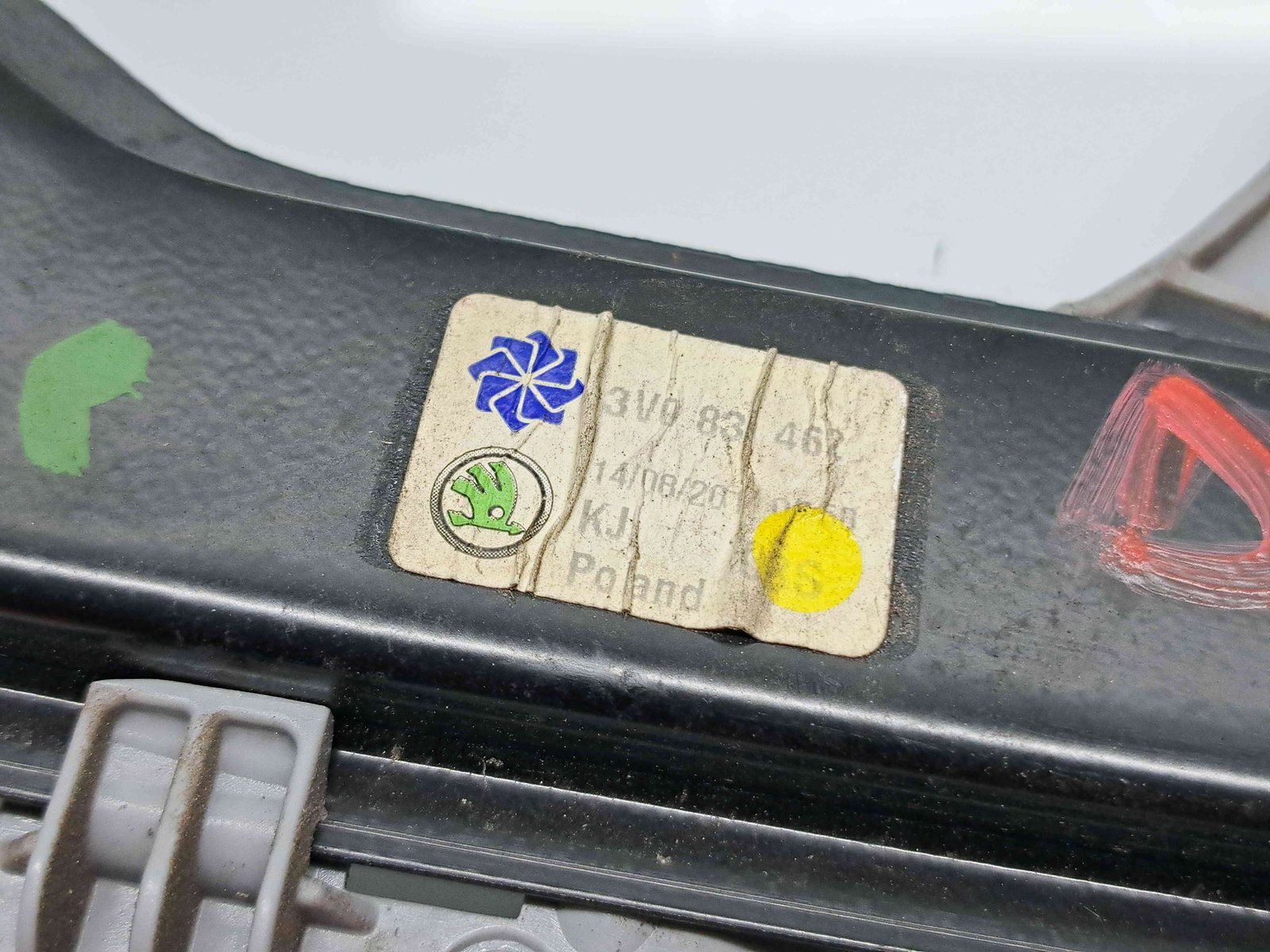 Macara electrica geam dreapta spate Skoda Superb III (3V3) [Fabr 2015-prezent] 3V0839462 - imagine 3