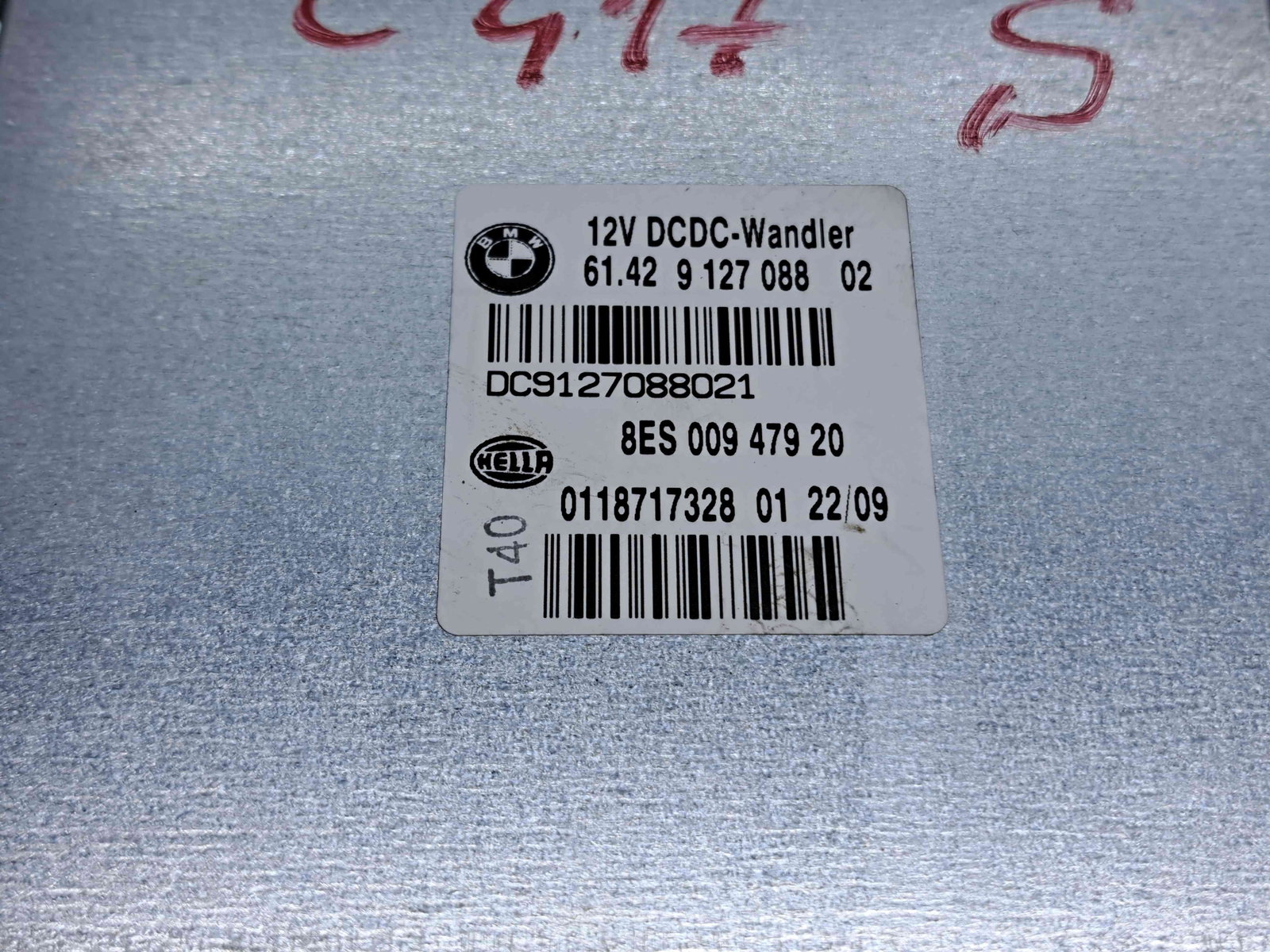 Modul confort Bmw 1 cabriolet (E88) [Fabr 2008-2013] 9127088-02 - imagine 2