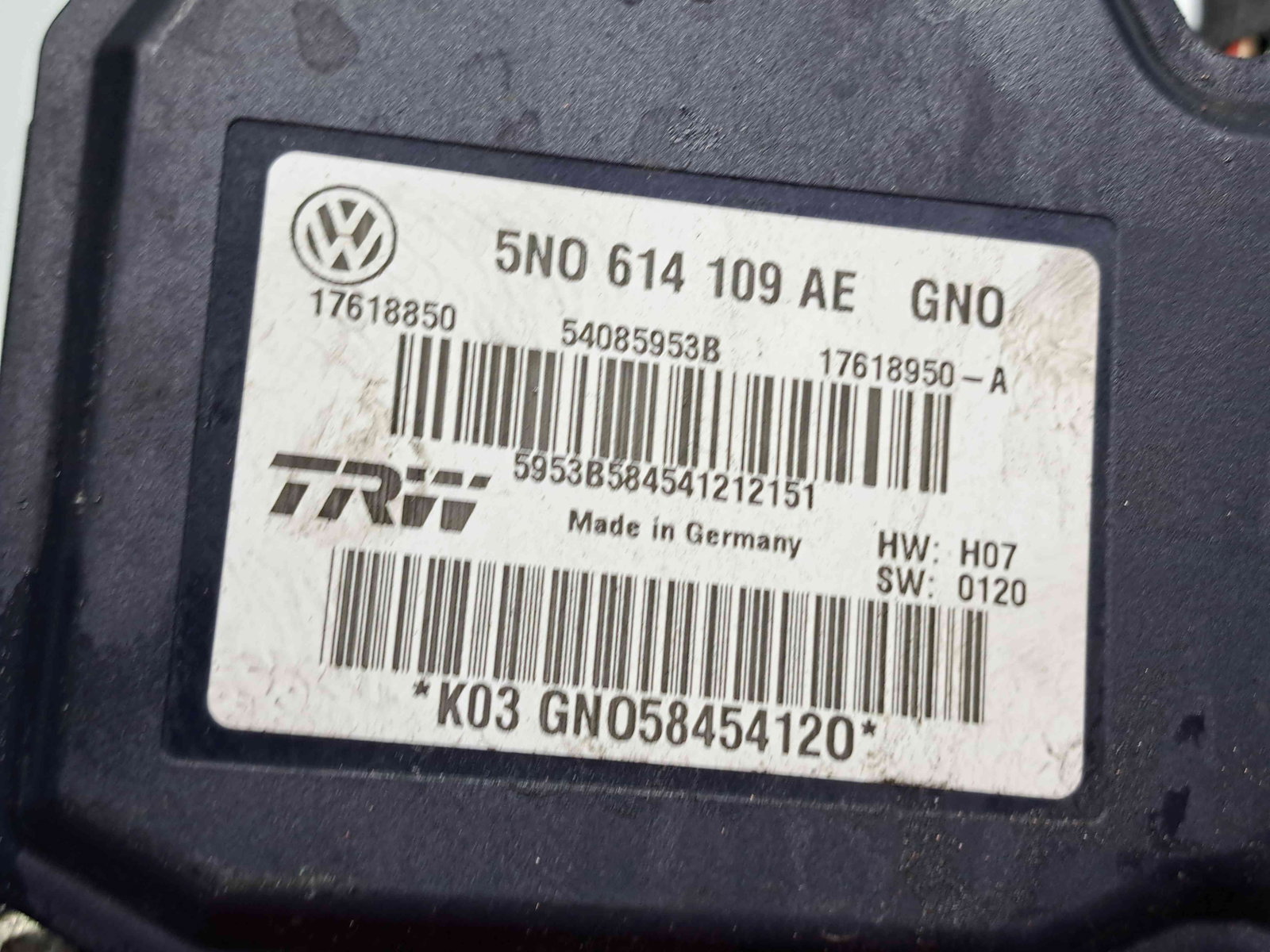 Pompa ABS Audi Q3 (8UB) [Fabr 2011-2018] 5N0614109AE 2.0 TDI CFFB 103KW / 140CP - imagine 4