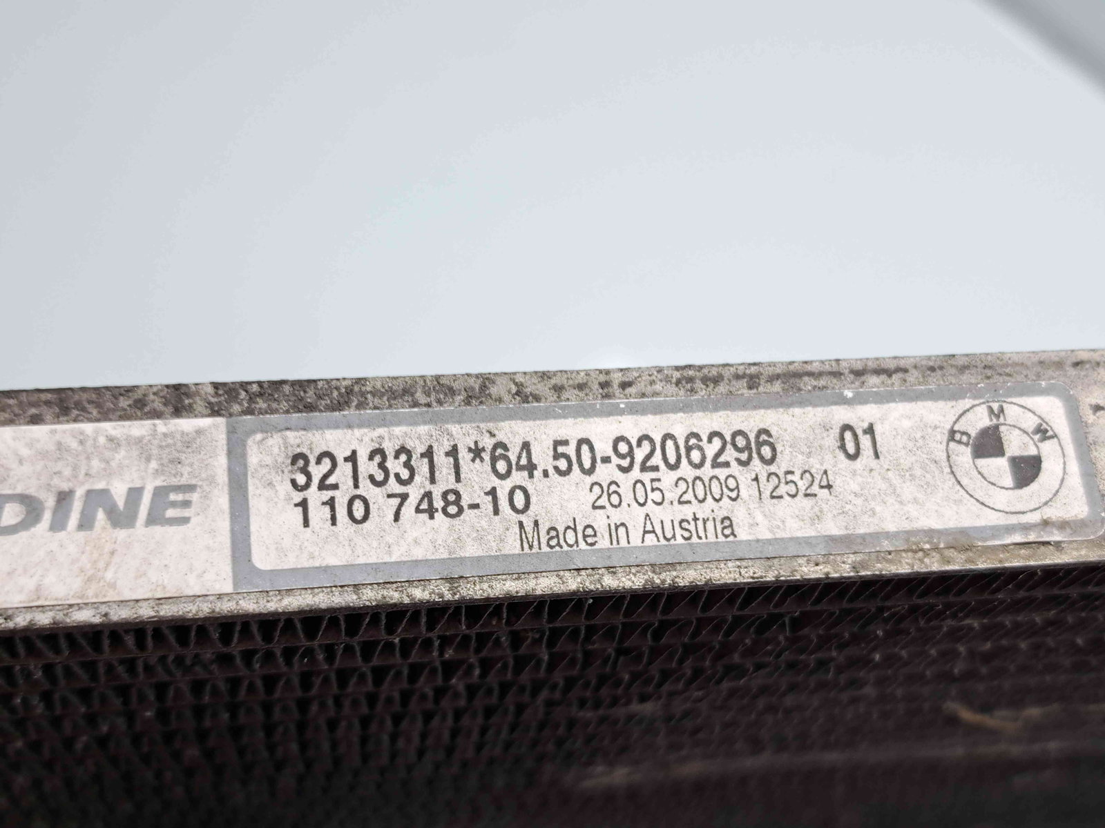 Radiator clima / AC Bmw 1 cabriolet (E88) [Fabr 2008-2013] 9206296-01 2.0 N47D20 130KW / 177CP - imagine 2