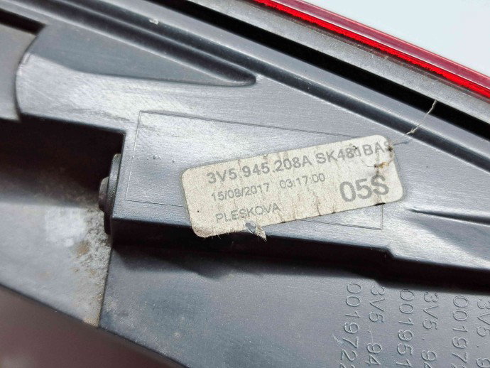  Stop aripa dreapta Skoda Superb III (3V3) [Fabr 2015-prezent] 83V0945208A