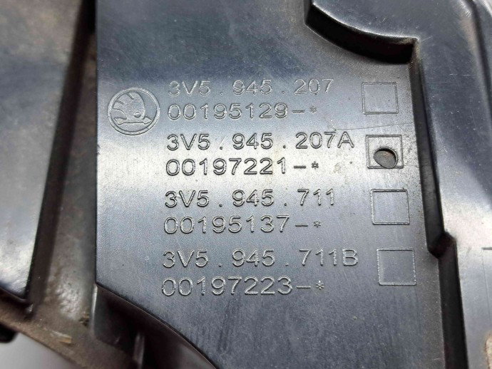  Stop aripa stanga Skoda Superb III (3V3) [Fabr 2015-prezent] 3V5945207A