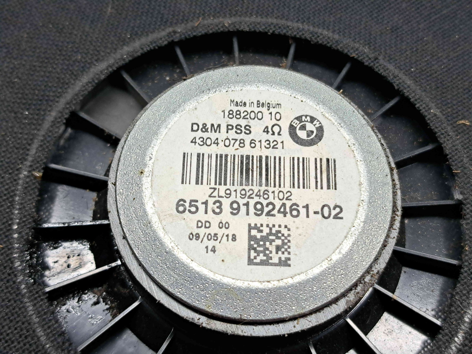 Subwoofer Bmw 1 cabriolet (E88) [Fabr 2008-2013] 9192461-02 - imagine 4