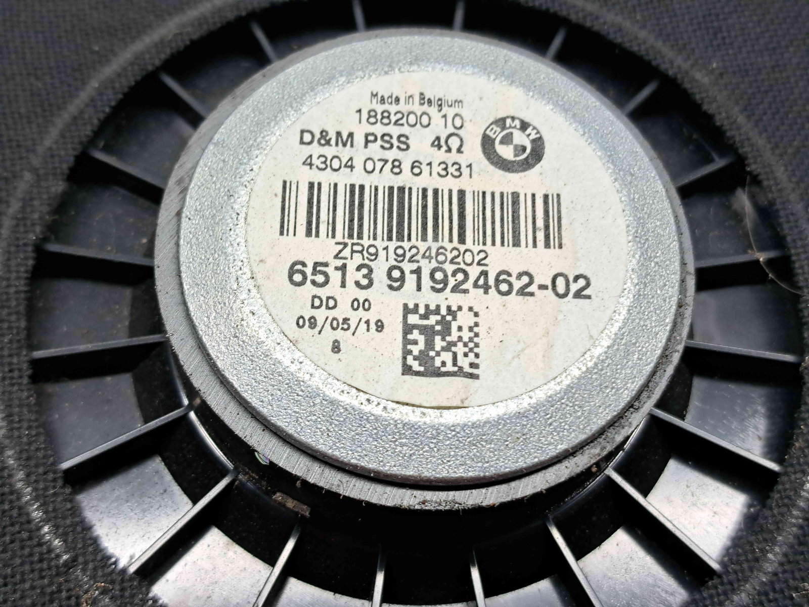 Subwoofer Bmw 1 cabriolet (E88) [Fabr 2008-2013] 9192462-02 - imagine 4