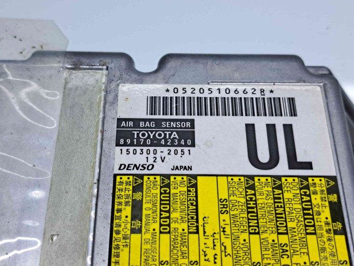 Calculator airbag Toyota Rav 4 III (ACA3, ACE, ALA3, GSA3, ZSA3) [Fabr 2005-2013] Facelift 89170-42340 2.2 2AD-FTV 110KW / 150CP