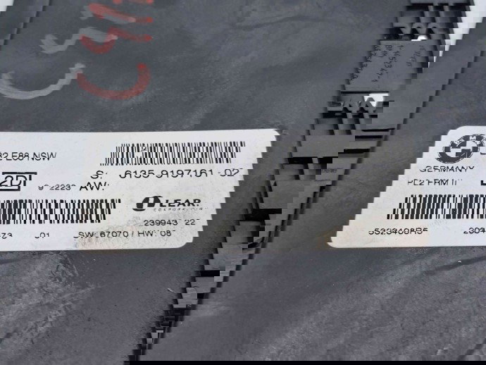  Modul confort Bmw 1 cabriolet (E88) [Fabr 2008-2013] 9197161-02