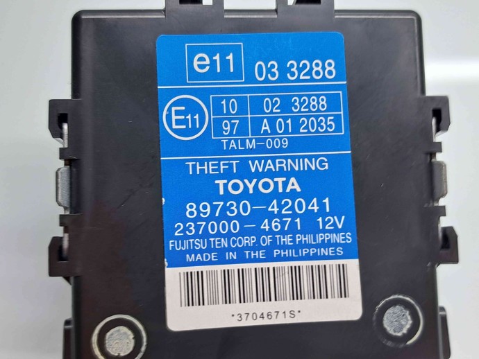 Modul confort Toyota Rav 4 III (ACA3, ACE, ALA3, GSA3, ZSA3) [Fabr 2005-2013] Facelift 89730-42041