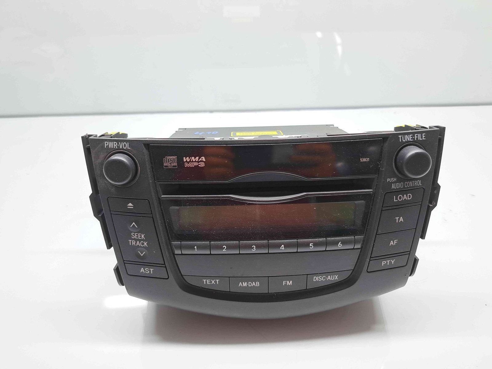 Radio CD Toyota Rav 4 III (ACA3, ACE, ALA3, GSA3, ZSA3) [Fabr 2005-2013] Facelift OEM - imagine 1