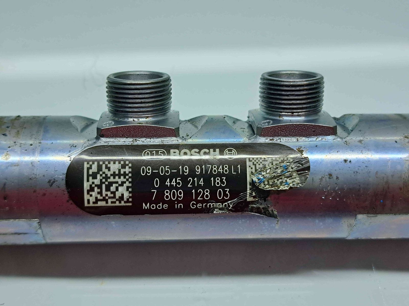 Rampa injectoare Bmw 1 cabriolet (E88) [Fabr 2008-2013] 7809128-03 / 0445214183 2.0 N47D20 130KW / 177CP - imagine 4