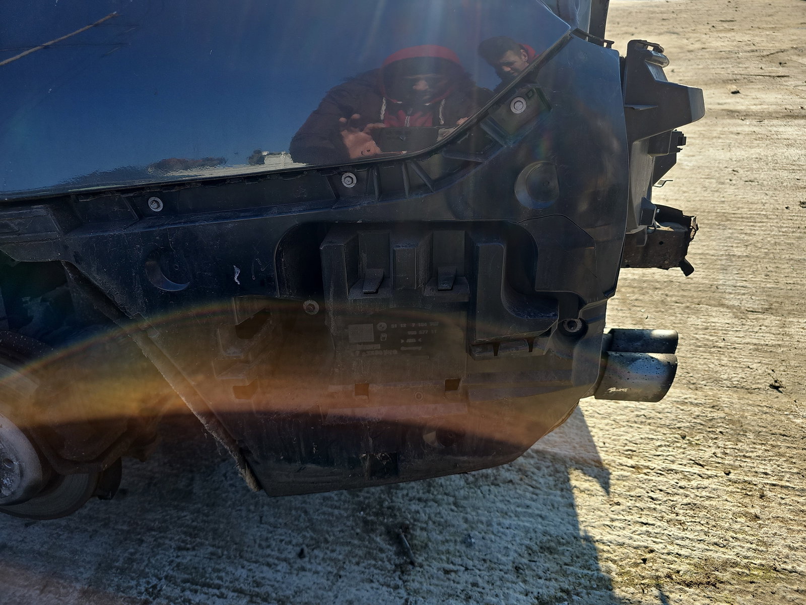 Suport bara stanga spate Bmw 5 (F10) [Fabr 2011-2016] 7184767 - imagine 2