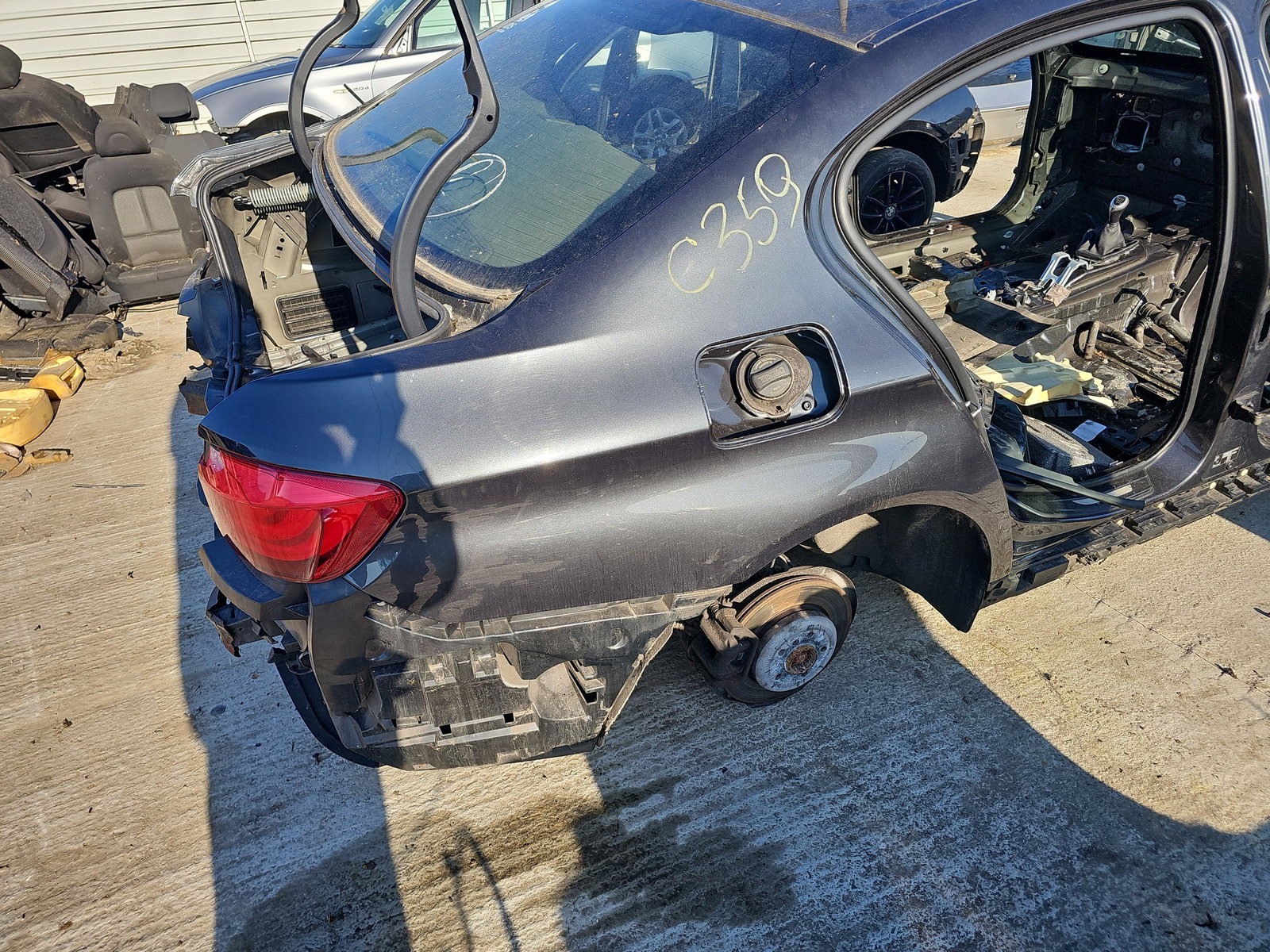 Aripa dreapta spate Bmw 5 (F10) [Fabr 2011-2016] OEM - imagine 1